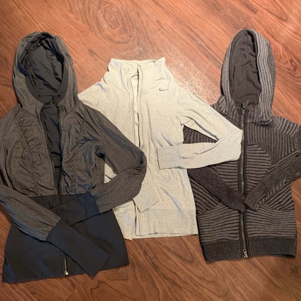 LULULEMON & NIKE - 3 Jackets for 1! - Picture 1 of 9